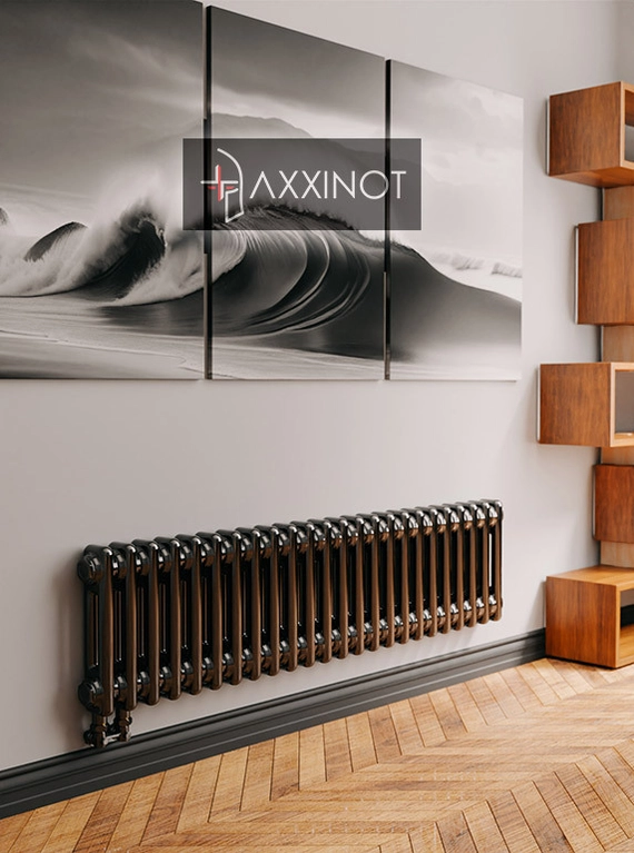 Axxinot Sentir 2020 - двухтрубный трубчатый радиатор высотой 200 мм, нижнее подключение