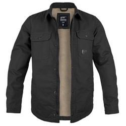 Vintage Industries Dean Sherpa Jacket Black (Чёрный), вид спереди