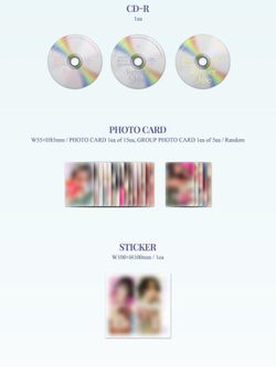 Альбом VIVIZ - Summer Vibe 2nd Mini Album Jewel Case RANDOM Version