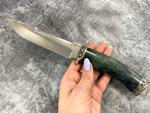 Нож Щука, Elmax, стаб.карельская береза