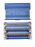 IEK Шины на DIN-рейку в корпусе (кросс-модуль) 3L+PEN 4х15