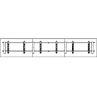 Каркас настенный для видеостены 3х1 EliteBoard EW-5531TW