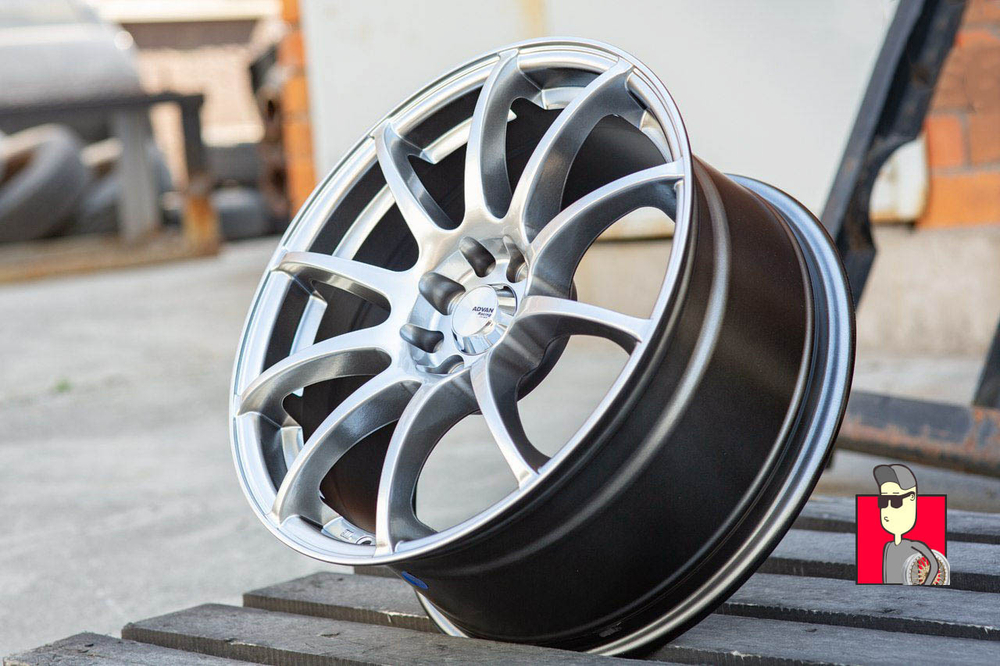 Комплект дисков Advan RS 17x8 et38 4x100/4x108