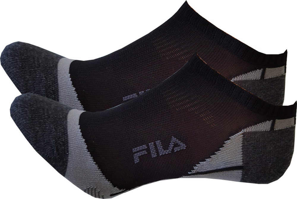 Теннисные носки Fila Calza Invisible Socks - 3P black
