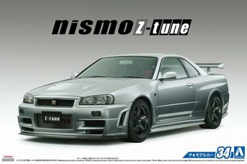 Сборная модель 1/24 Aoshima NISSAN BNR34 SKYLINE GT-R Z-Tune '04
