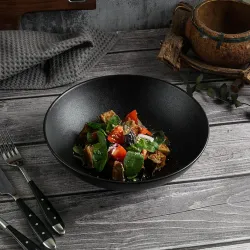 Салатник 1100 мл d 23 см h6,7 см Black Sand Noble [6]