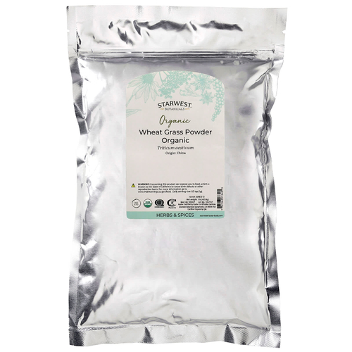 Starwest Botanicals, Органическая трава пшеницы в порошке, 1 фунт (453,6 г)