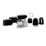 Миксер планетарный Smeg SMF04BLEU черный