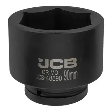 Головка ударная 1'', 90мм (6гр.) JCB JCB-48590