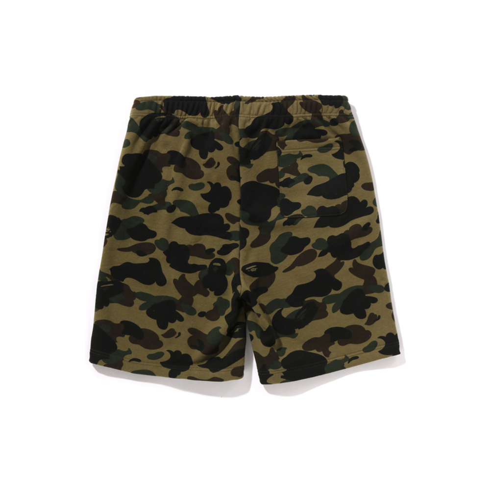 A Bathing Ape Bathing Ape 1st Camo Shark Track Шорты зеленый