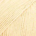 Пряжа Alize (Ализе) Cotton Gold Hobby New / уп.10 мот. по 50 г, 165 м, 67 молочно-бежевый
