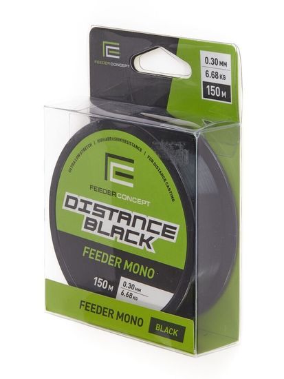 Леска монофильная Feeder Concept Distance Black 150 м