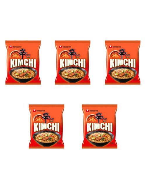 Лапша Nongshim Shin Ramyun Kimchi 120 г 5 шт