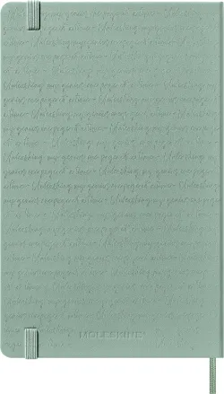 Еженедельник Moleskine Classic WKNT Large зеленый (DHK812WN3) 6