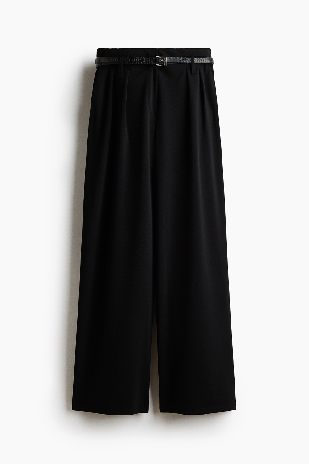 Широкие брюки с ремнём - H&M