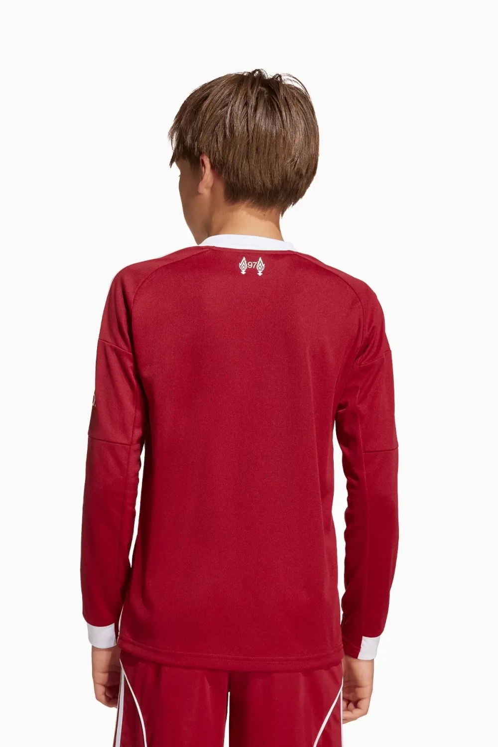 Футболка с длинными рукавами adidas Liverpool FC 25/26 Home Junior - красный