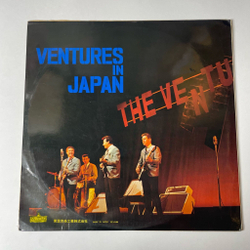 Винтажная виниловая пластинка LP The Ventures In Japan (Japan 1967) (Obi) (Red Wax Vinyl)