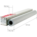 Бумага широкоформатная Комус (ProMega engineer) 90 г/кв.м, длина 45 м, ширина 1067 мм, диаметр втулки 50.8 мм