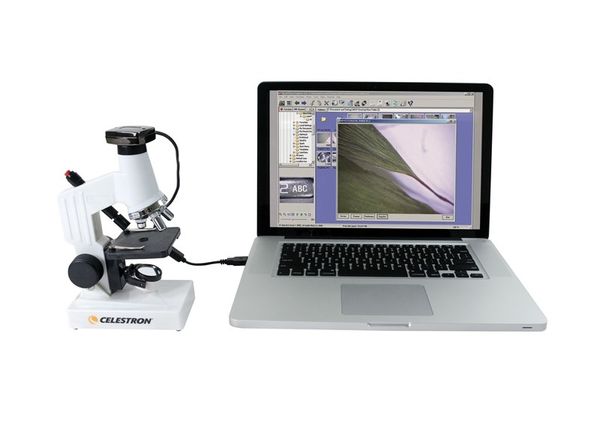 Микроскоп цифровой Celestron 40x–600x