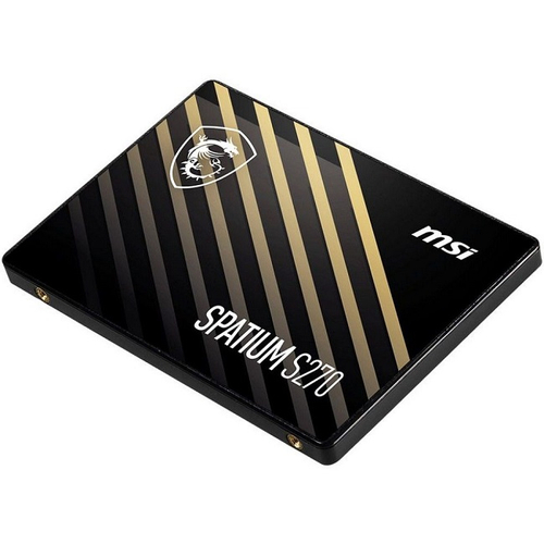 Жесткий диск SSD 2.5" 240Gb MSI SPATIUM S270, 500/400MBs, 80000 IOPS, 3D TLC, SATA-III (S78-440N060-P83 (OEM))