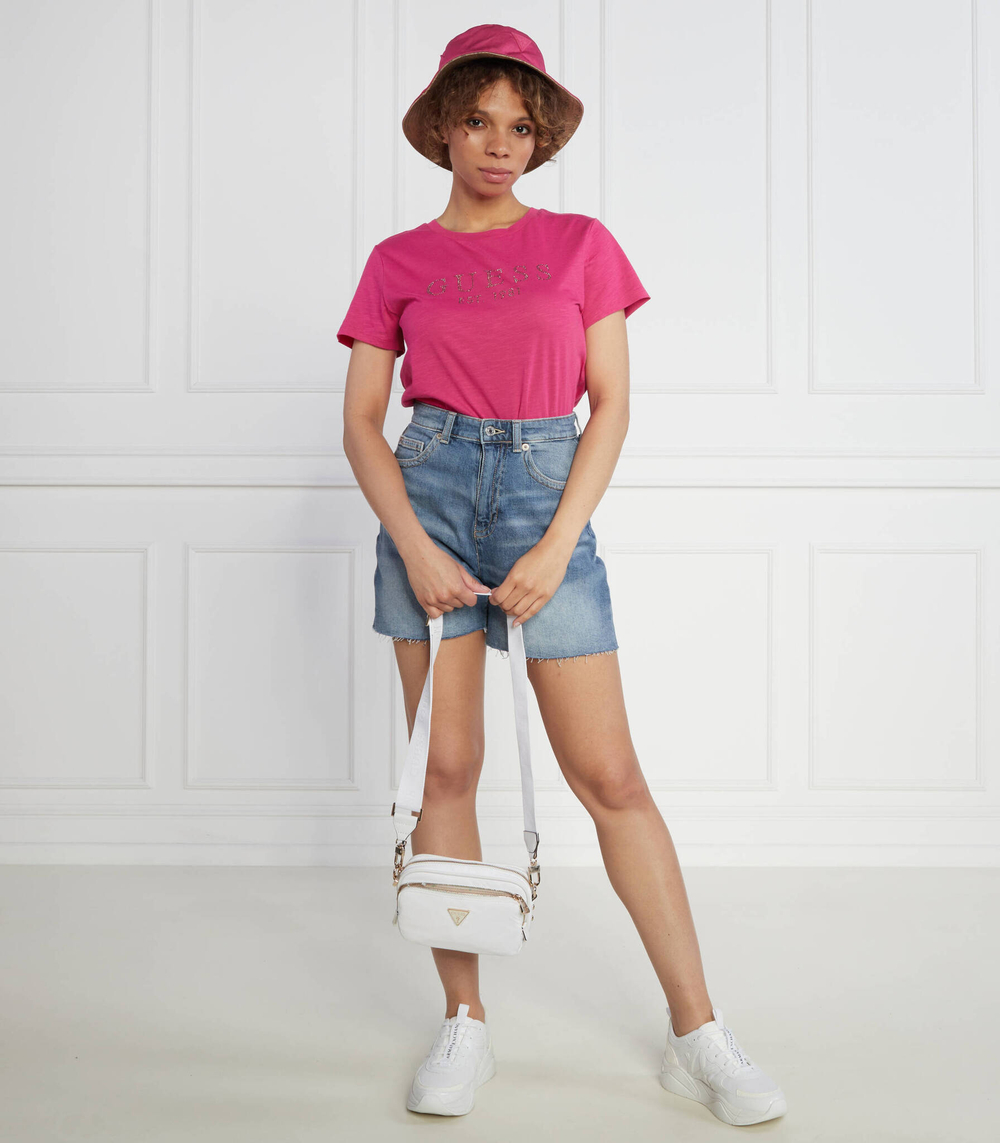 Футболка GUESS - малиновый(W3GI76 K8G01)