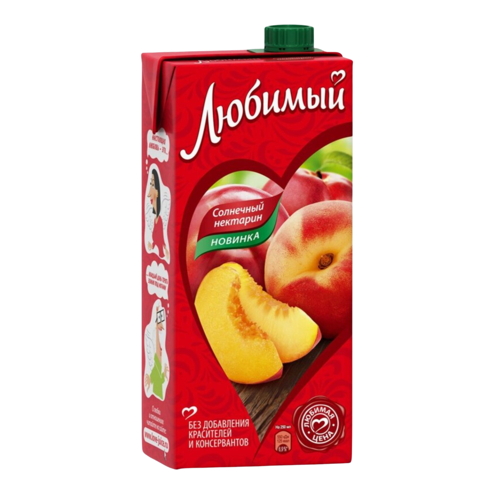 Нектар Любимый 1,93л Нектарин