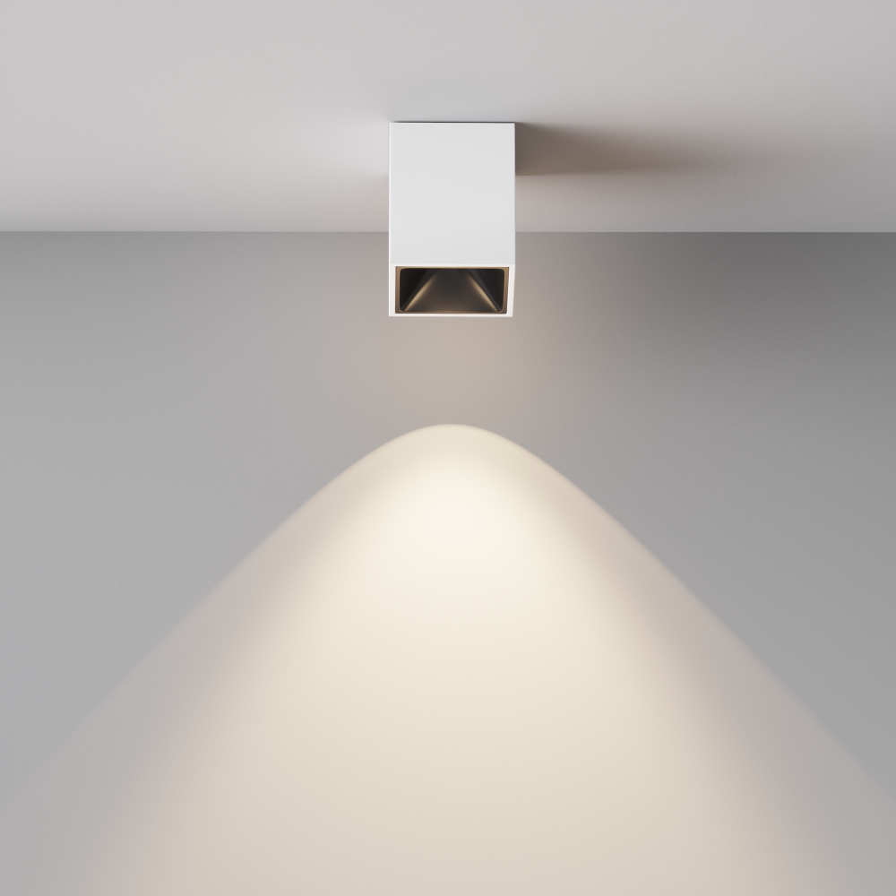 Накладной светодиодный светильник Maytoni Alfa LED C065CL-8W4K-SQ-WB