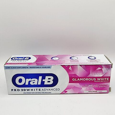 Отбеливающая зубная паста Pro 3D White Advanced Luxe Glamorous White, 75 мл (Германия)