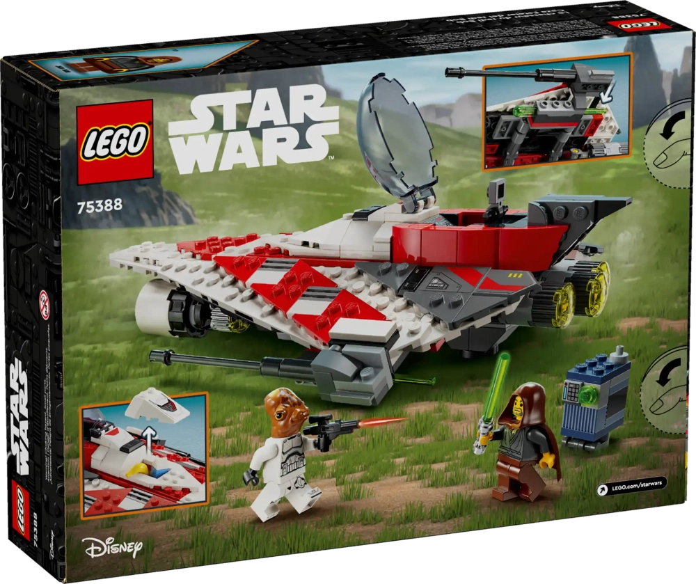 Конструктор LEGO Star Wars 75388 Звездный истребитель джедая Боба