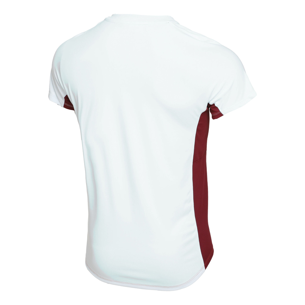 Мужское теннисное поло Nike Dri-Fit Slam T-Shirt Men - Orange, Light Blue