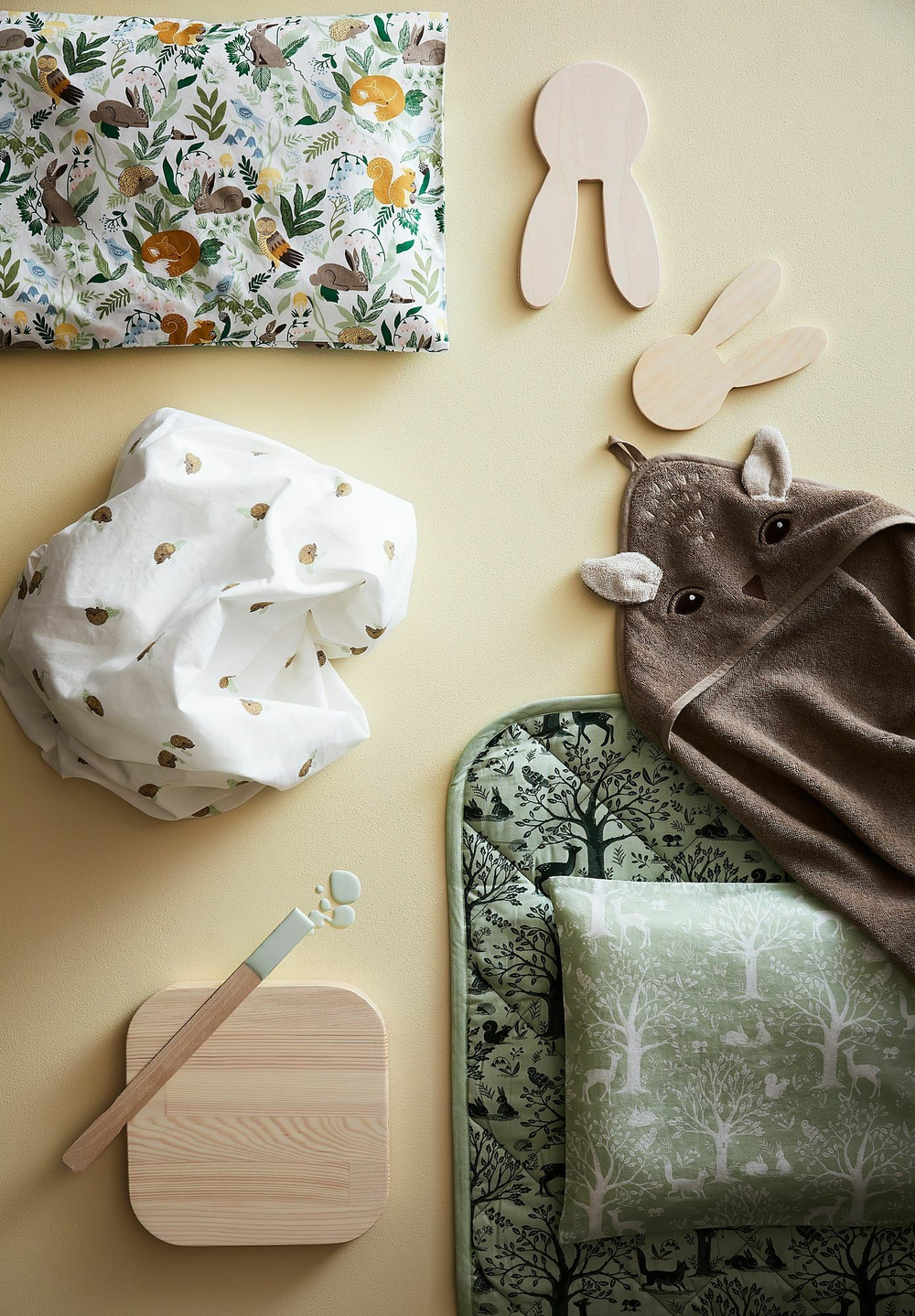 Полотенце банное детское IKEA TROLLDOM (ТРОЛЛДОМ), Коричневый, 80х80 см