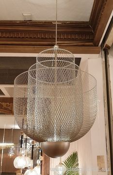 Moooi Meshmatics Chandelier silver replica chandelier