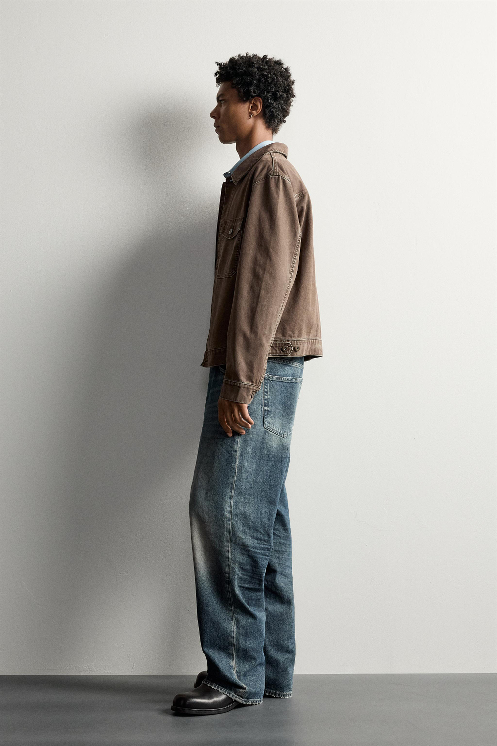 БАЗОВАЯ ДЖИНСОВАЯ КУРТКА — ZARA · 6987/354