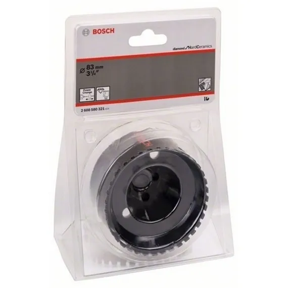 Алмазная коронка по керамограниту Bosch 83 мм - Diamond for Hard Ceramics 2608580321