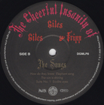 Giles, Giles And Fripp / The Cheerful Insanity Of Giles, Giles & Fripp: The Songs (LP)