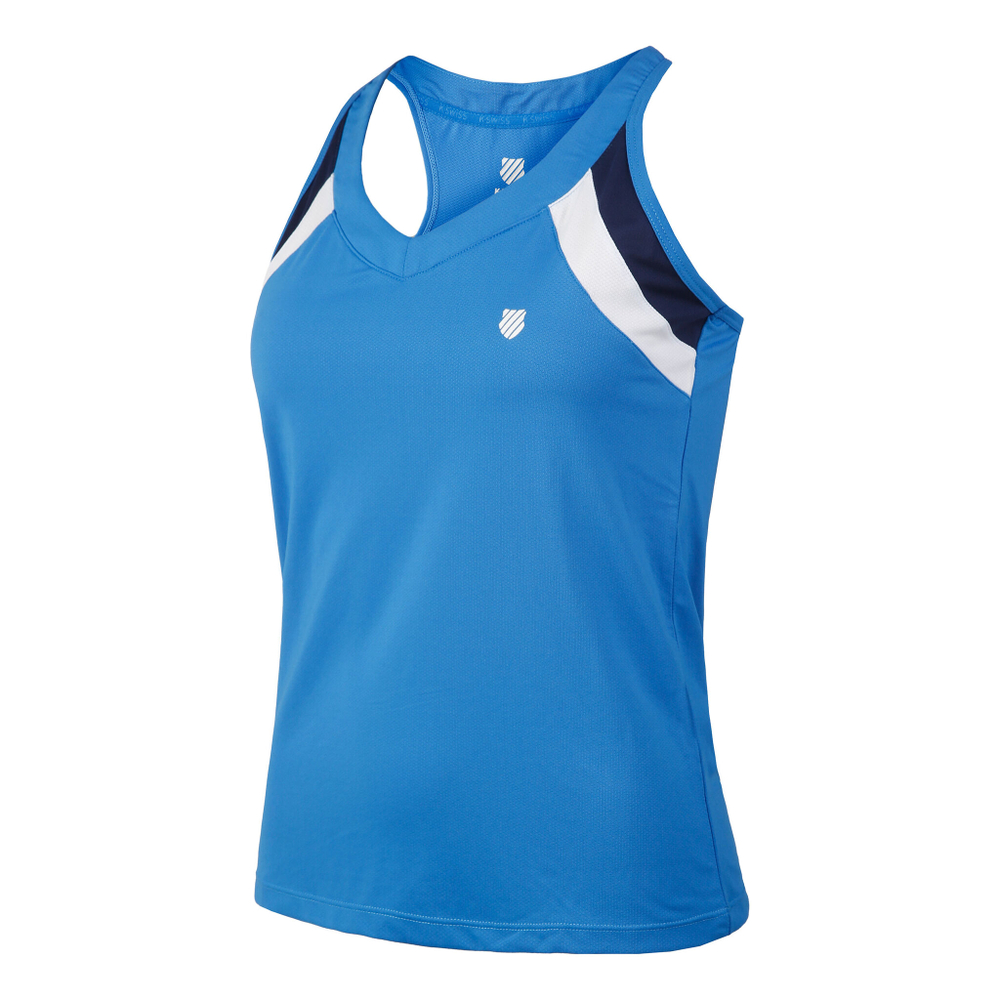 Женская теннисная майка K-Swiss Core Team Tank Top Women - Blue, Multicoloured