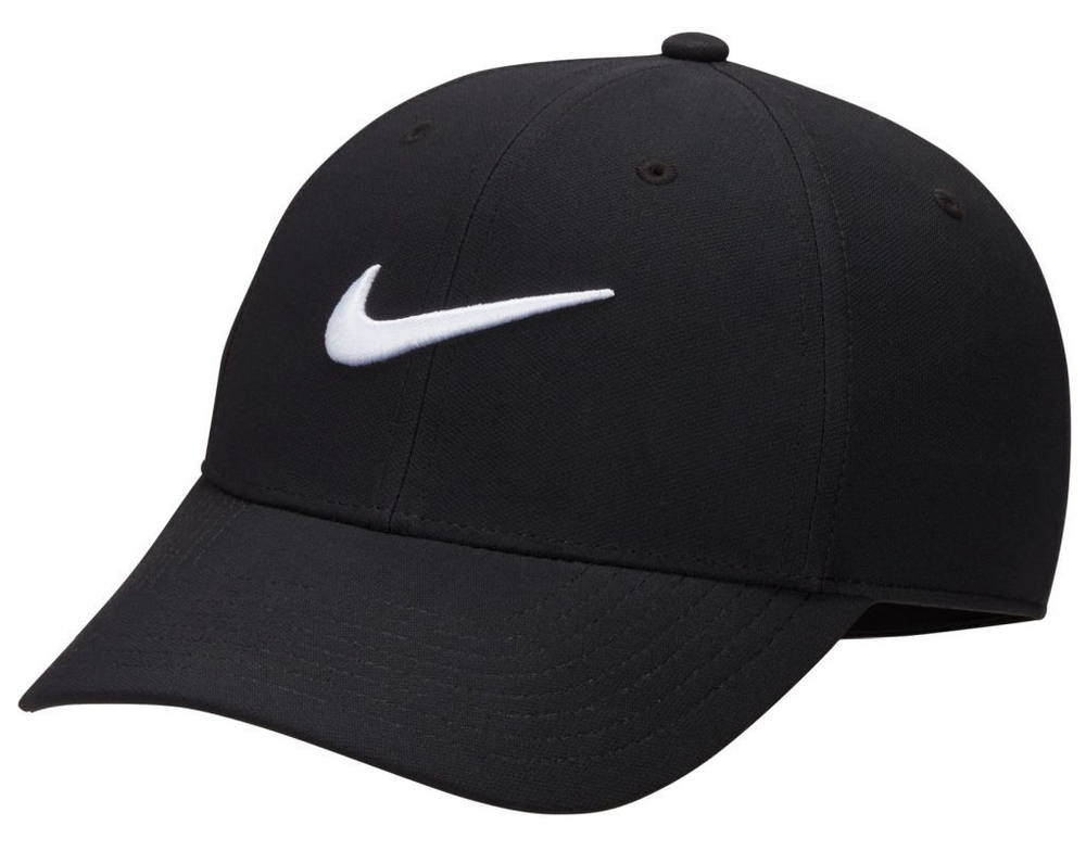 Теннисная кепка Nike Dri-Fit Club Structured Swoosh Cap - черный