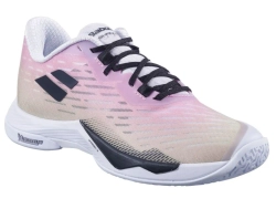 Женские кроссовки для бадминтона/сквоша Babolat Shadow Tour 5 - pink/green
