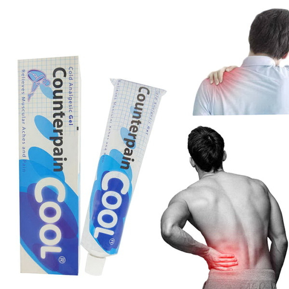 Охлаждающий гель Counterpain Cool Cold Analgesic Gel, 60g