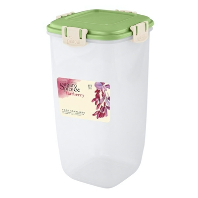 Контейнер для продуктов Sugar&Spice Barberry герметичный 1,5л высокий латте