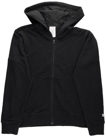 Кофта для мальчика теннисная Wilson Kids Unisex Team Zip Hoodie - черный