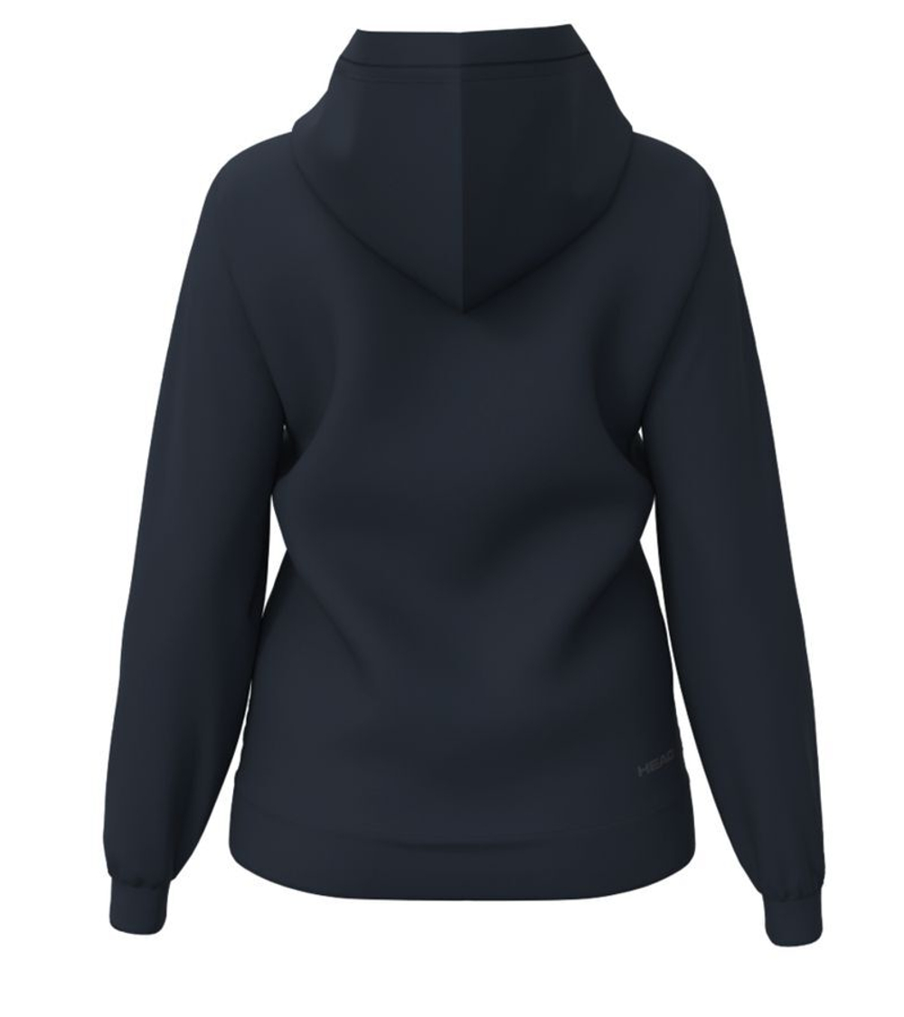 Женская Кофта теннисная Head Club Original Hoodie FZ - небесный