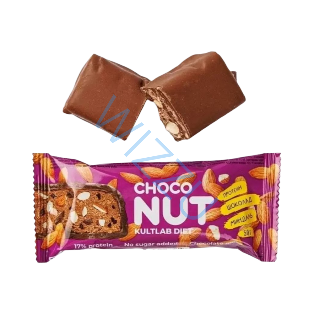 Миндаль и Шоколад Kultlab Diet Choconut, 50 гр