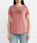 Футболка HAILLY LAUREN RALPH LAUREN - розовый(200925919)