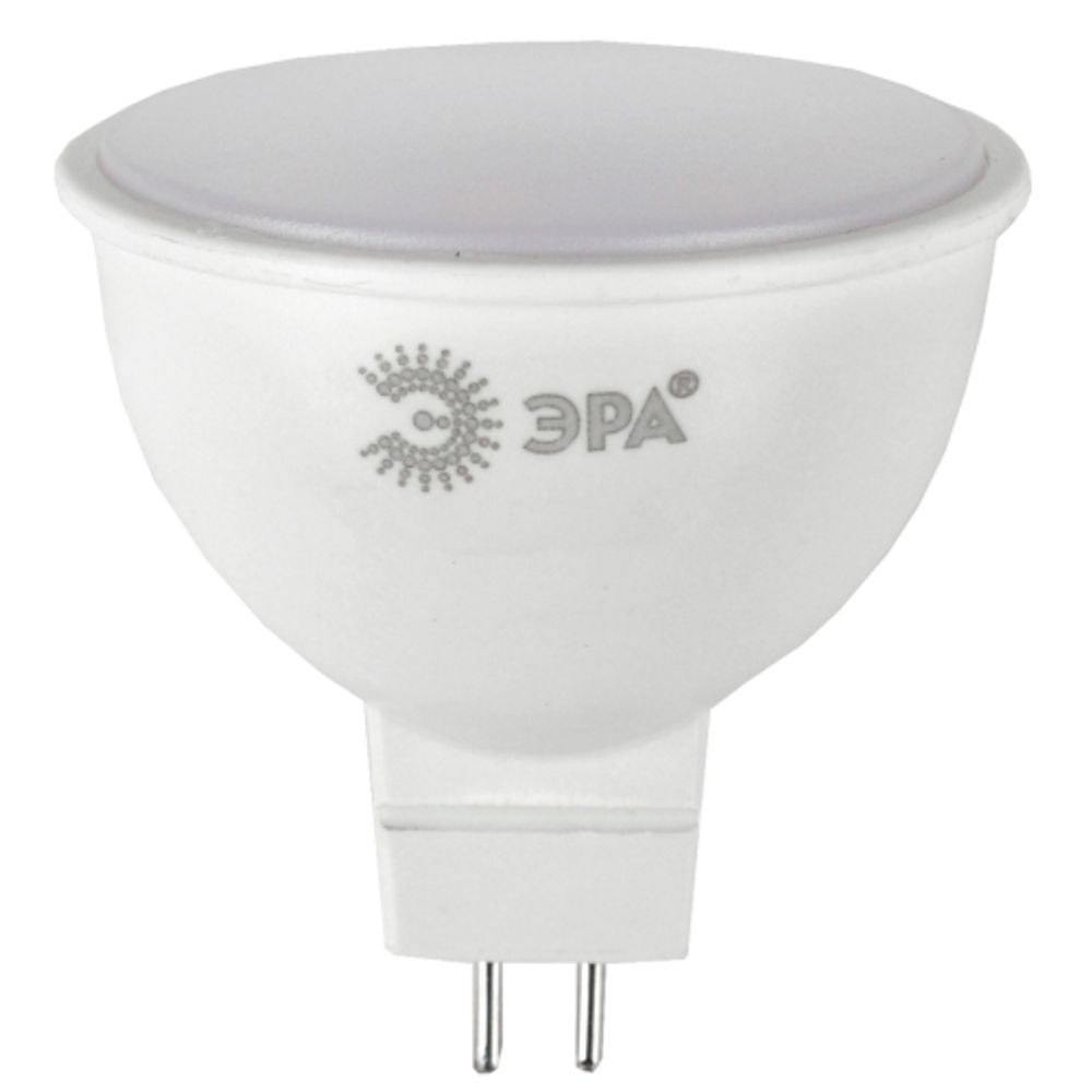 Лампа светодиодная ЭРА RED LINE LED MR16-9W-865-GU5.3 R 9Вт софит холодный дневной свет GU5.3 | Лампы cветодиодные Точечные (Софиты) (MR, PAR)