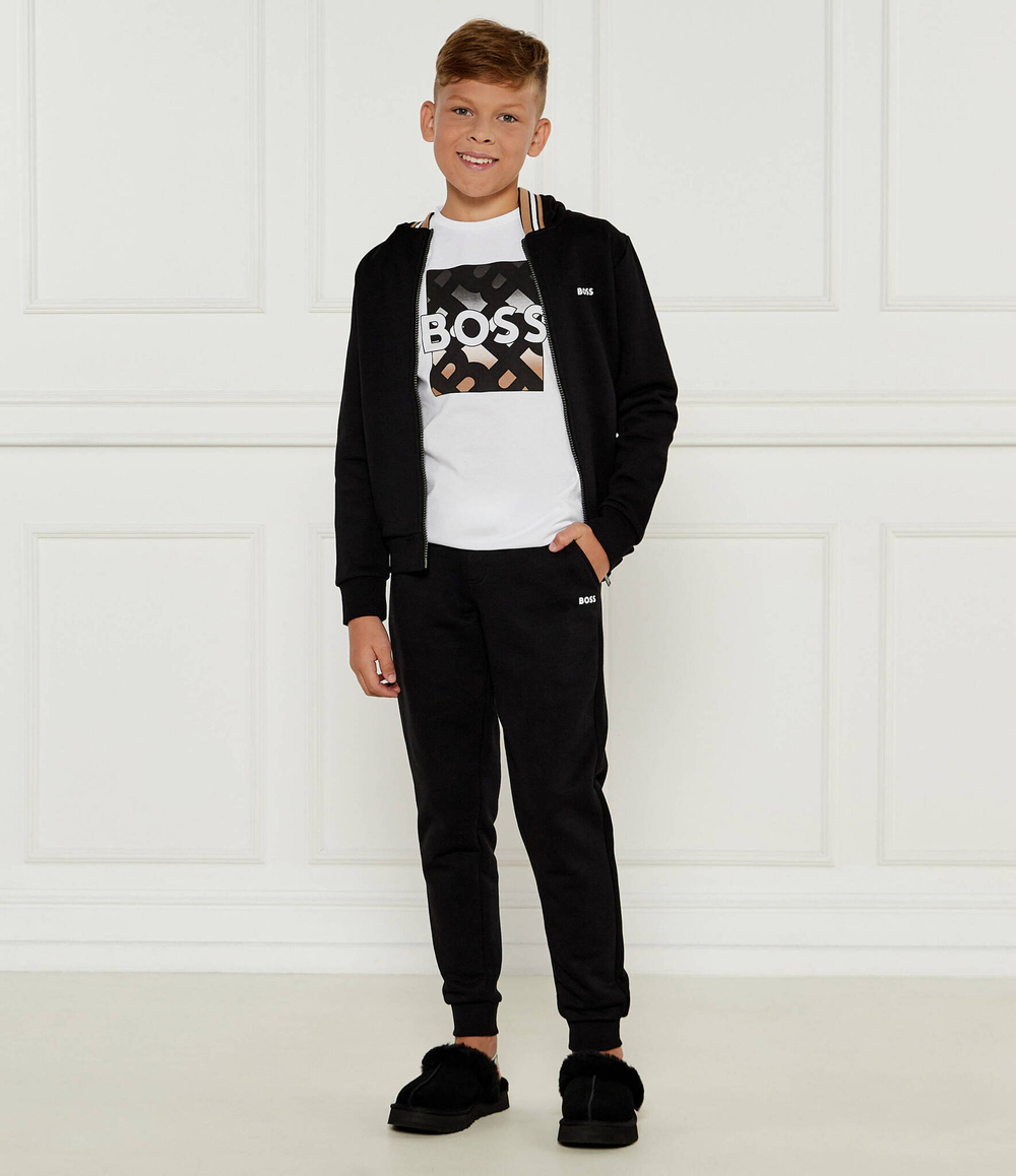 Спортивные штаны BOSS Kidswear - черный(J51151)
