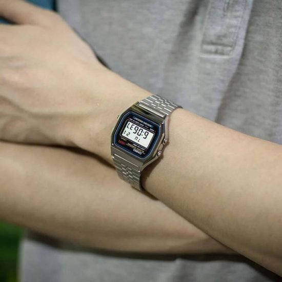 Мужские электронные часы Casio A159W-N1DF