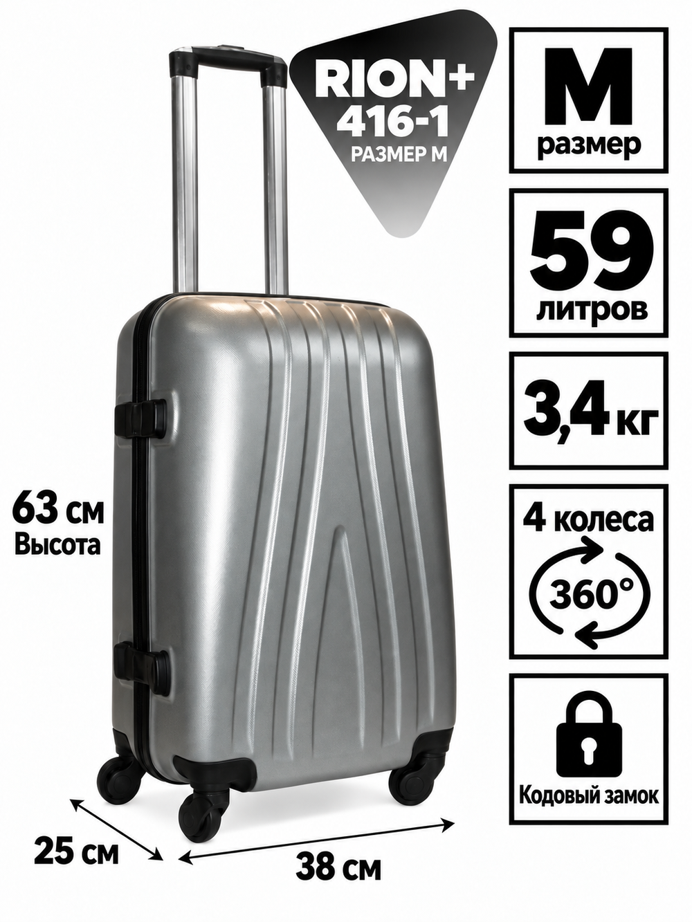 RION+ 416-1GRY — инфографика