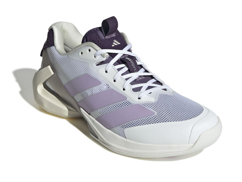 Женские теннисные кроссовки Adidas Adizero Ubersonic 5 W - cloud white/powder plum/aurora plum
