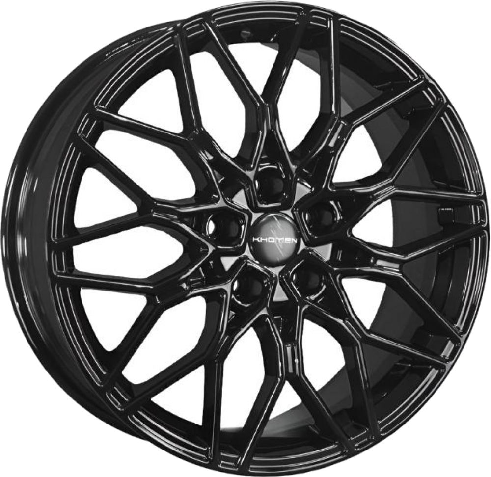 Khomen 1813 7x18 5x108 ET 33 Dia 60.1 (черный)
